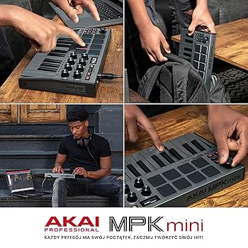DTM・DAW AKAI MPK mini MK3 25key Akai Professional MPK Mini MK3 - 25-klawiszowa klawiatura