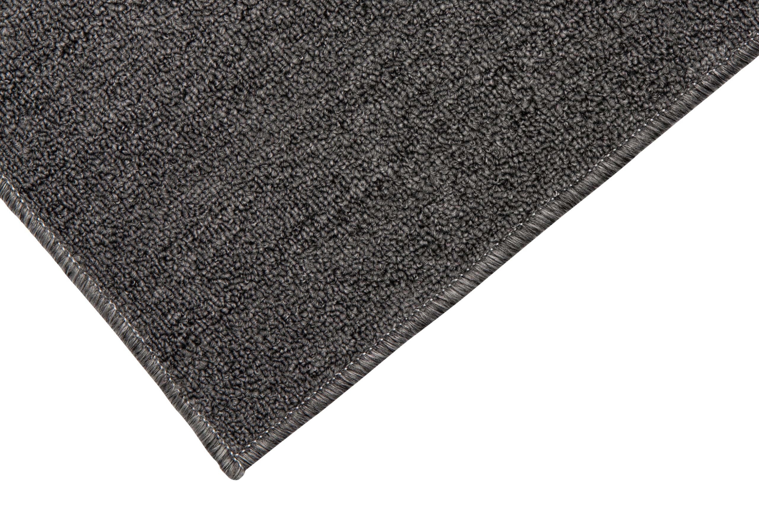 TAPISO Nizza Alfombra Antideslizante Lavable de Pelo Corto Diseño Moderno Gris Melange Alfombra de Salón Cocina Dormitorio Habitación Comedor Oeko-Tex 200 x 300 cm