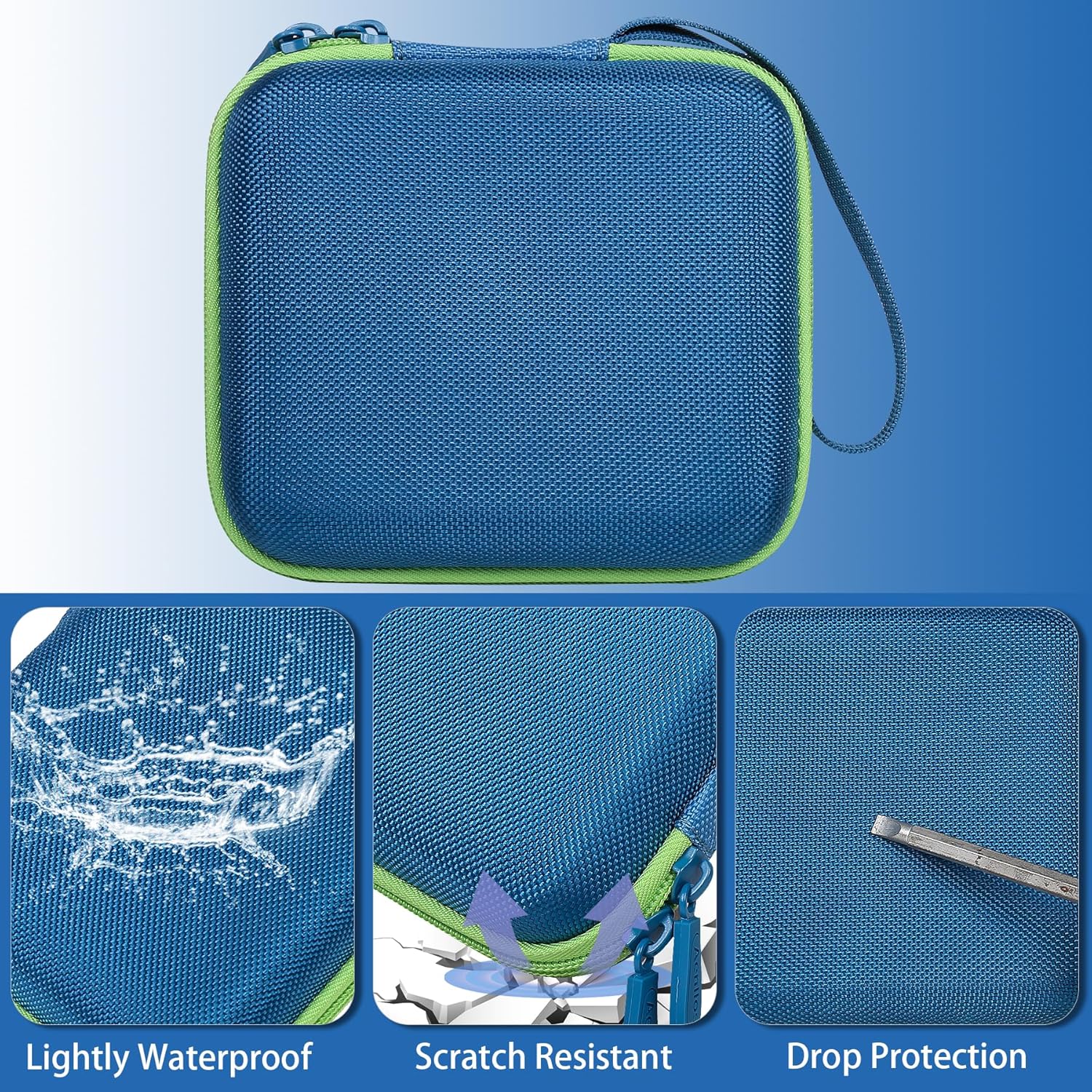 Aenllosi Hard Travel Case Replacement for SanDisk Extreme PRO SDSSDE81/SDSSDE80 / Extreme SDSSDE61 Portable 500GB/1/2/4 TB SSD.(Monterey,Only Case) - Image 4