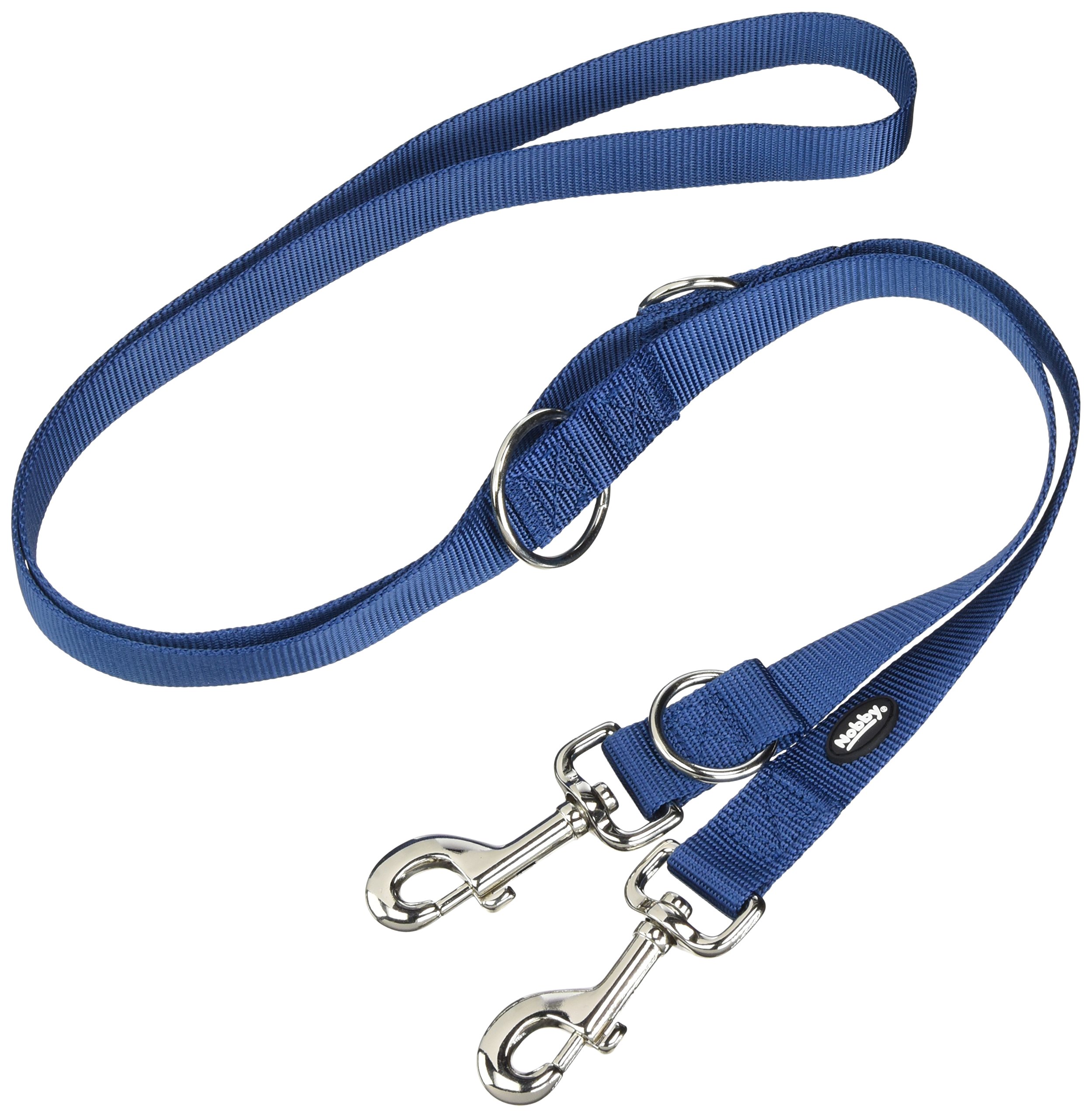 Nobby Training Leash Classic, 200 cm/ 25 mm, Blue