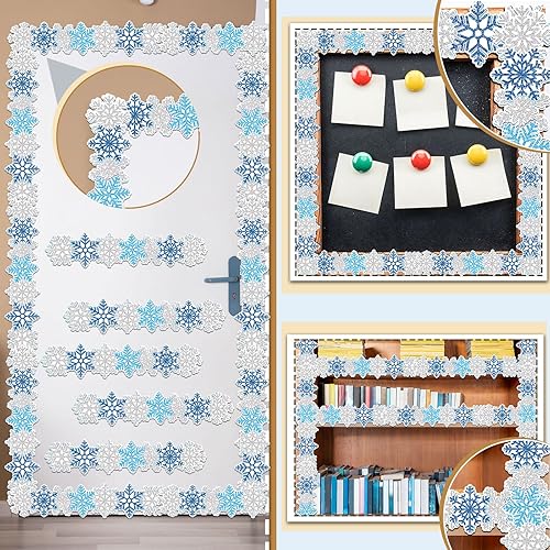 Vista 28 de Spiareal Tablero de anuncios con borde de muñeco de nieve de 68.9 pies, borde de flores, playa, sol, eucalipto, bandera de pata, sombrero de globo