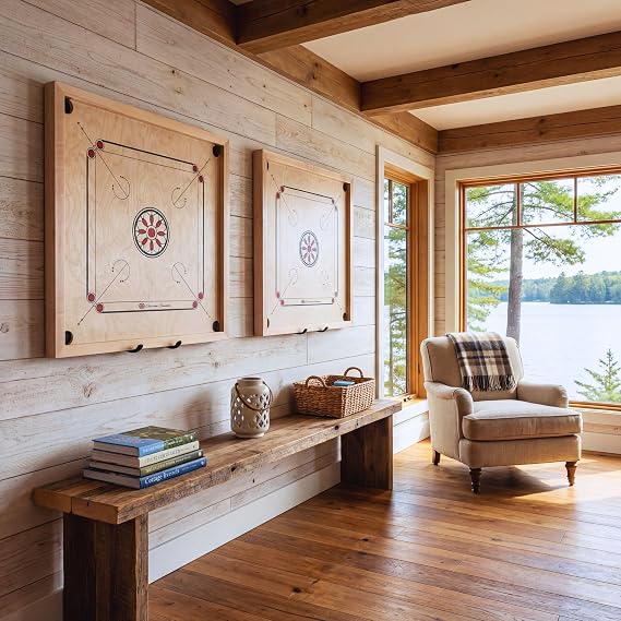 The Carrom Canada Board Game Set