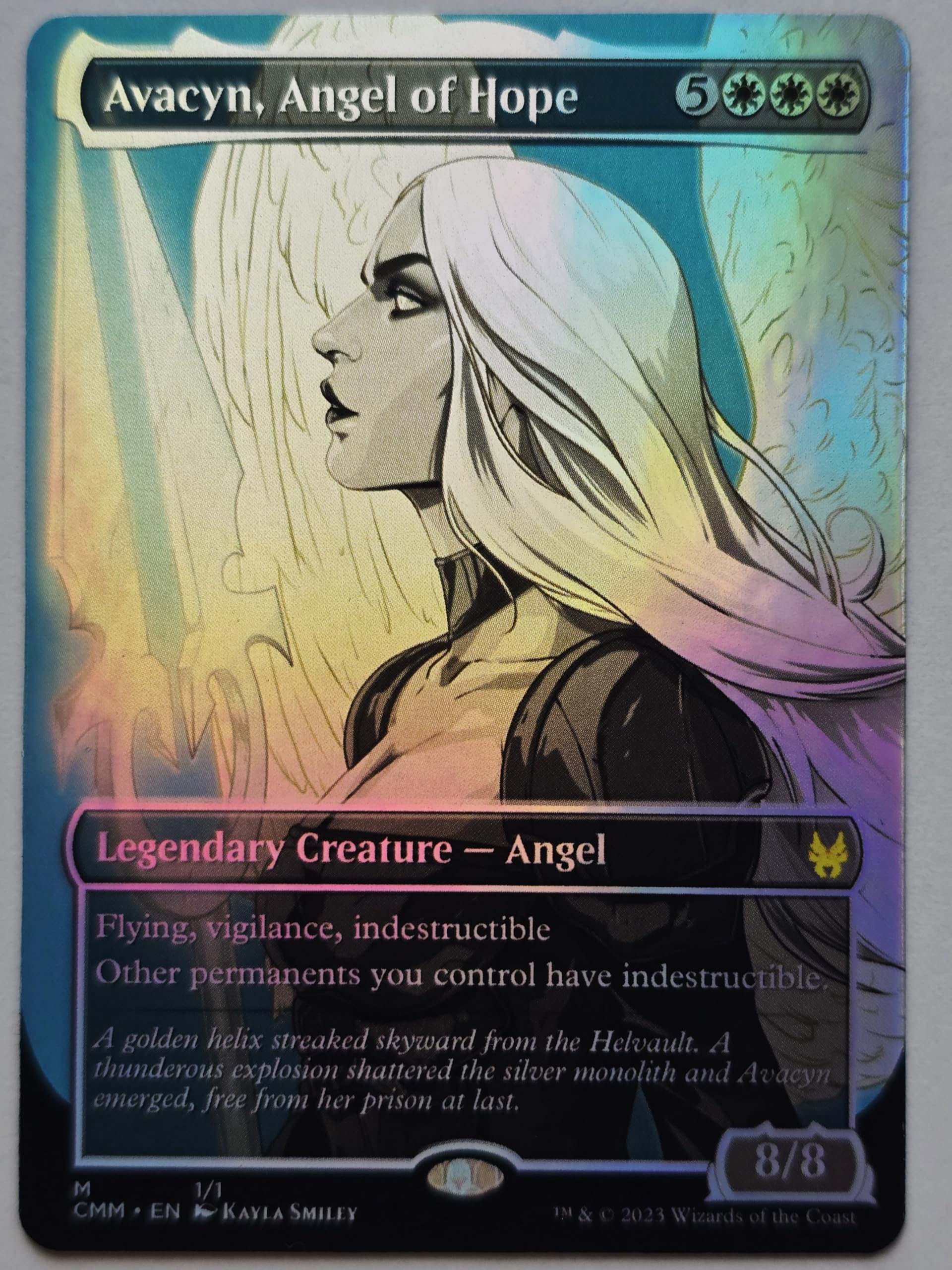 Amazon.com: Avacyn, Angel of Hope 01 Foil - Alternative