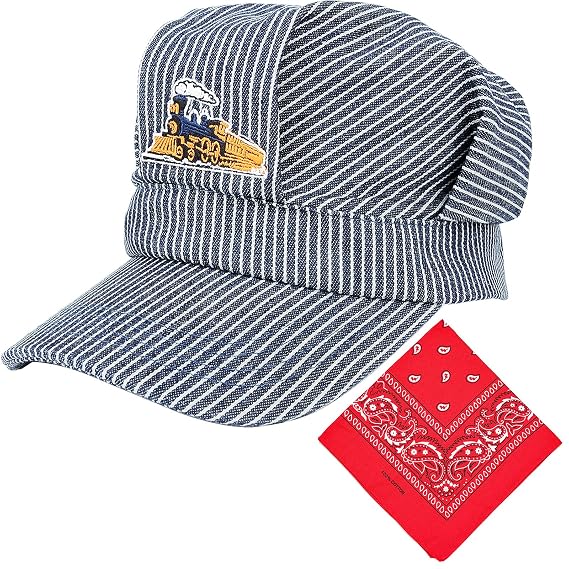 Buy Engineer Cap Classic Blue and White 
