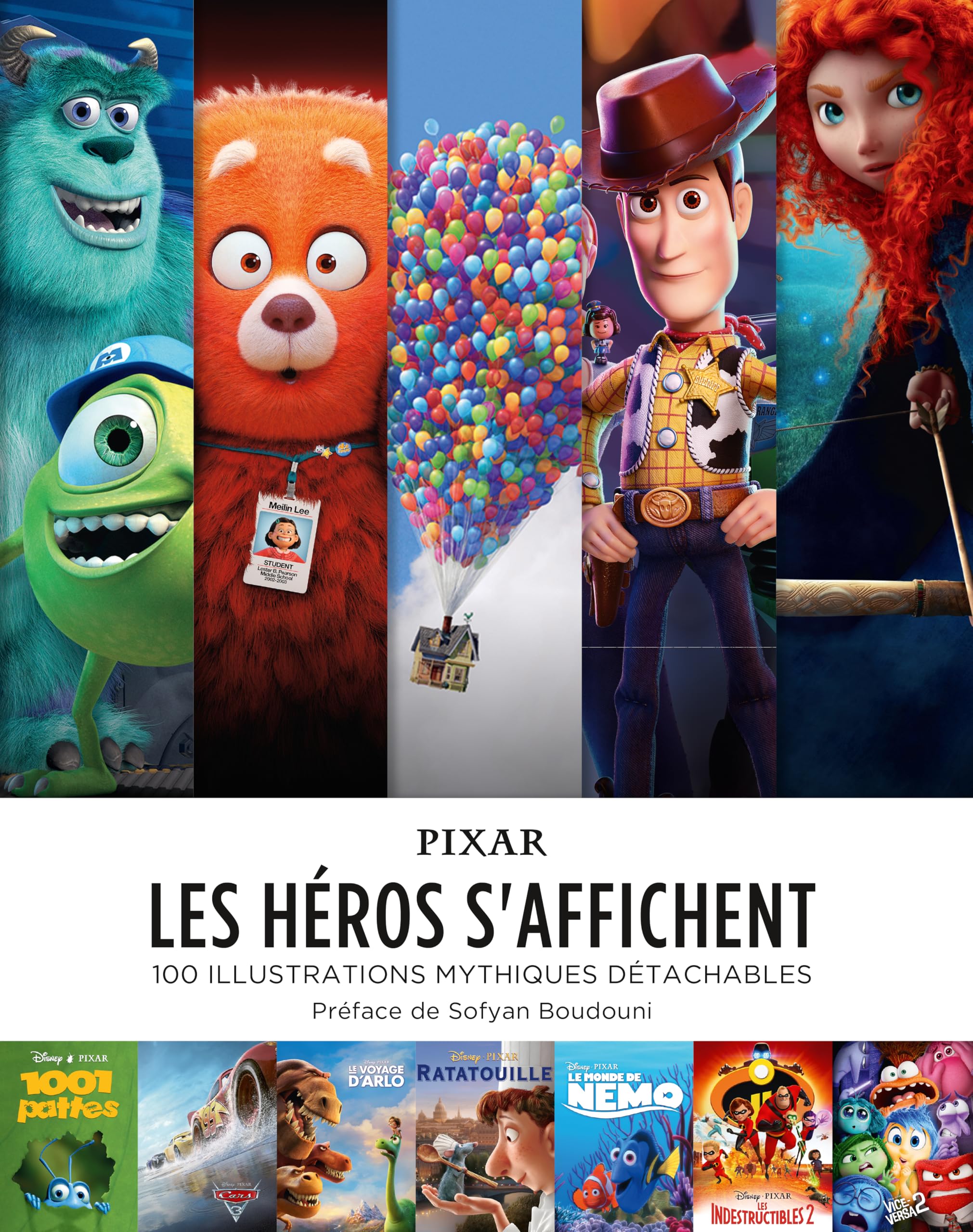 Pixar : les héros s'affichent sur une affiche d'art en édition limitée