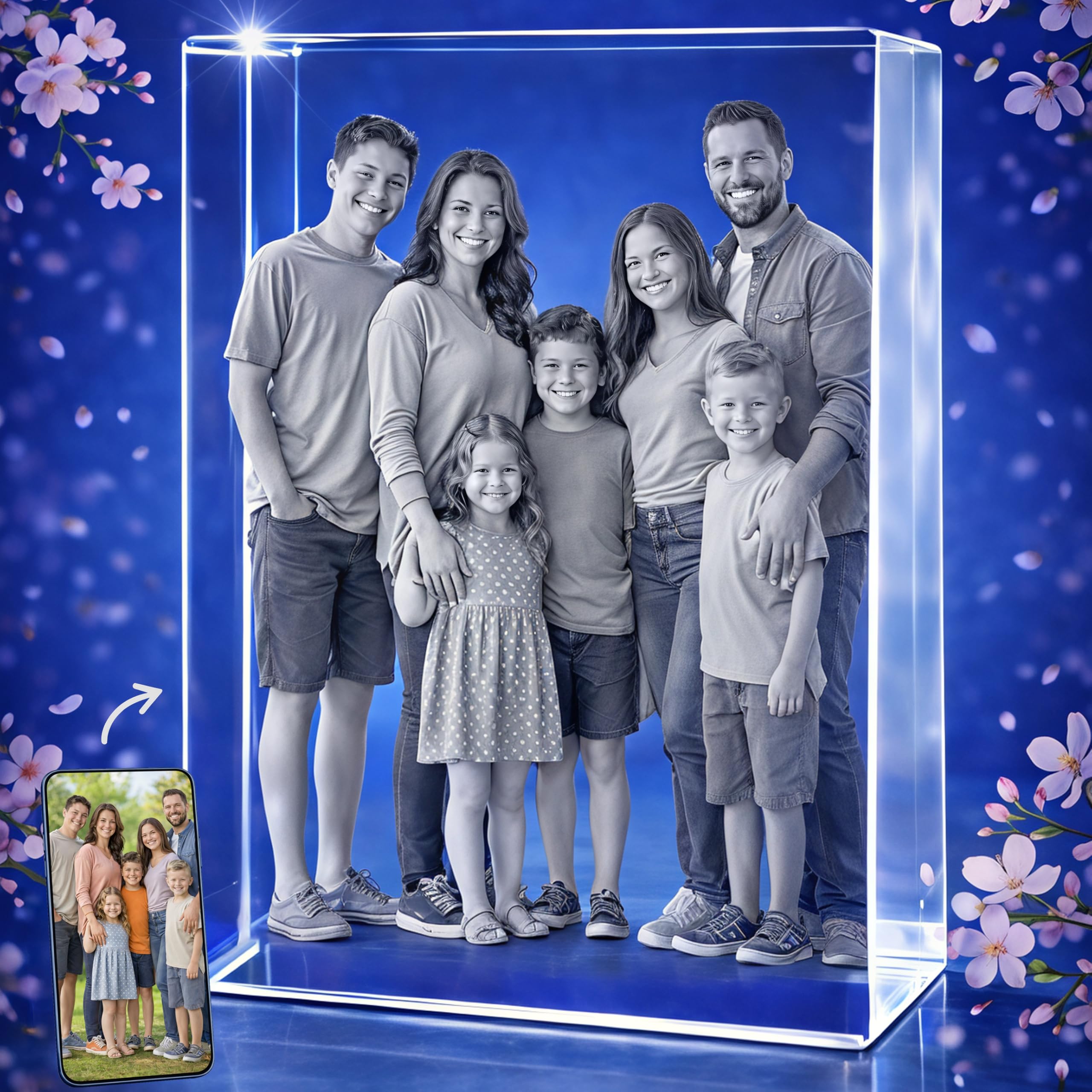 STRONGUS 3D Crystal Photo
