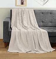 Vista 132 de Utopia Bedding Sage Green 100% Cotton Waffle Blanket 300 GSM [Full - 90x84 Inch] Soft Lightweight Breathable Bed Blanket for All Season