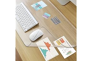 Crystal Clear Protective Desk Mat: Ultimate Defense for Your Workspace