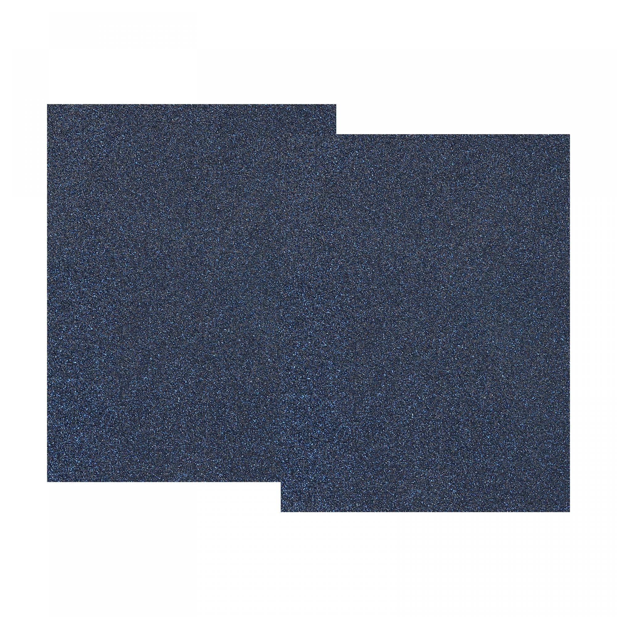 sourcing map Glitter Heat Transfer Vinyl Iron On Vinyl Navy Blue 12" x10" for DIY T-Shirt, Bag, Shoes, Hat, Uniform, Pillow Pack of 2