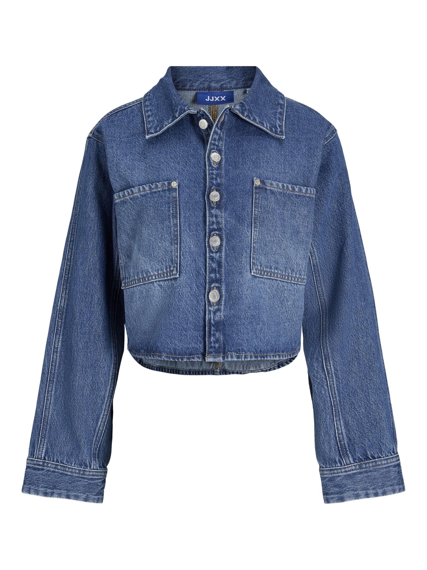 JJXX Jxcana Comfort Denim Overshirt DNM Jxcana Comfort Denim Overshirt DNM Donna (Pacco da 1)