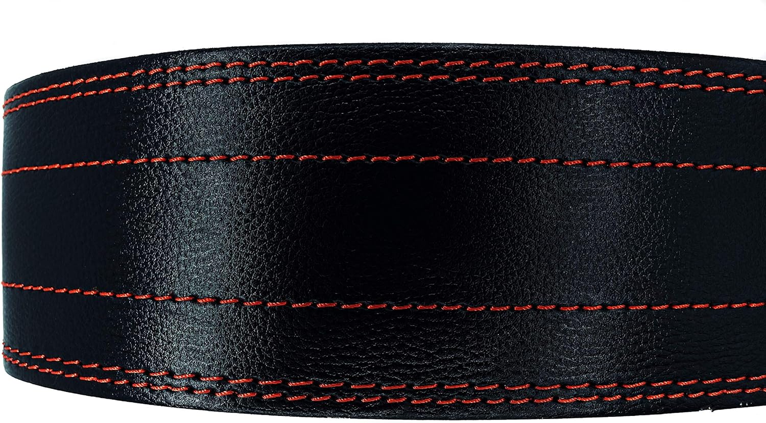 DreamCut Arsa Fitness Weightlifting Belt RedSkull 2.0 with Buckle, Double prongs, for Powerlifting, Weightlifting, and deadlifting. Crossfit Mens and Womens : Sports & Outdoors
