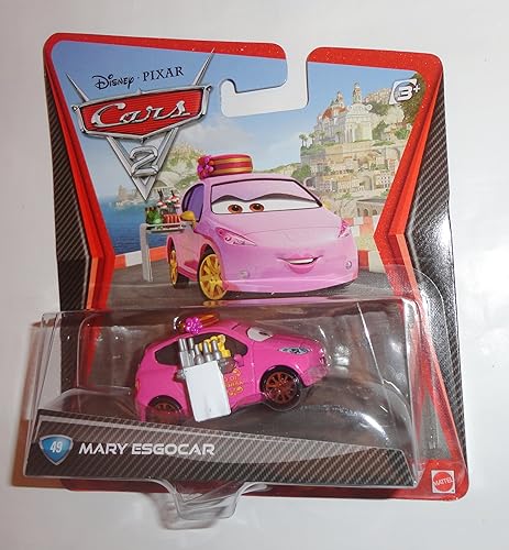 Disney Pixar Cars Exclusivo 1:55 Diecast Mary Esgocar Por Mattel