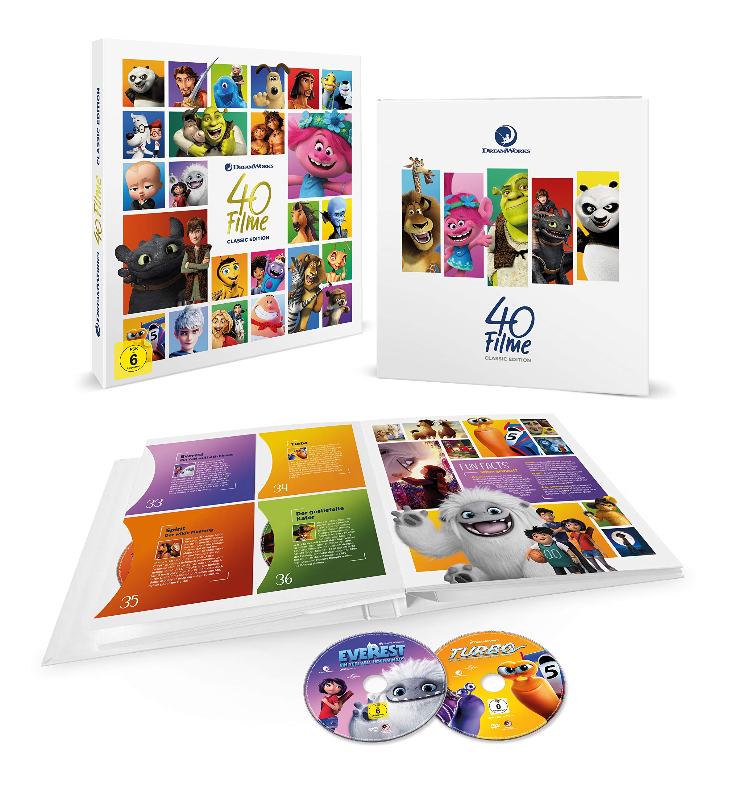 Dreamworks Classics Komplettbox - 40 Filme [40 DVDs]