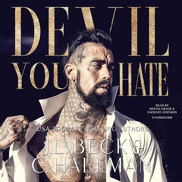 Cover of Devil You Hate: A Dark Mafia Romance (The Diavolo Crime Family Series, Book 1)