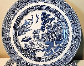 Blue 11" Dinner Plates - Set of 6