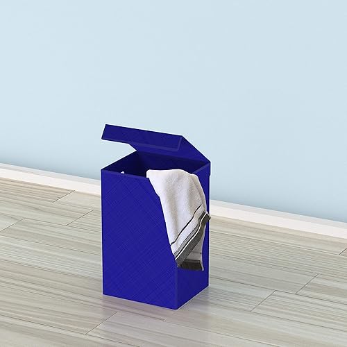 Miniatura 9 de Cesto sencillo para la ropa sucia con tapa.