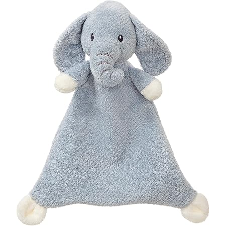 Aurora Baby Elly Elephant Blankie Blue And White Amazon Co Uk Toys Games