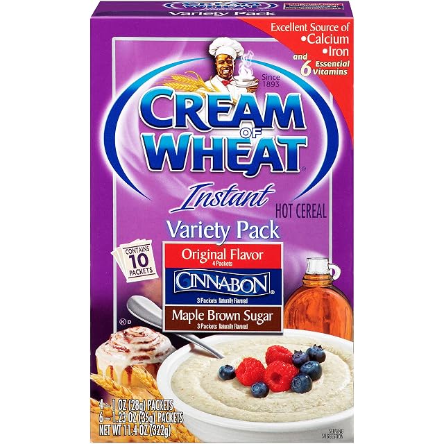 Cream of Wheat Hot Cereal Variety Pack 11 4 Ounce