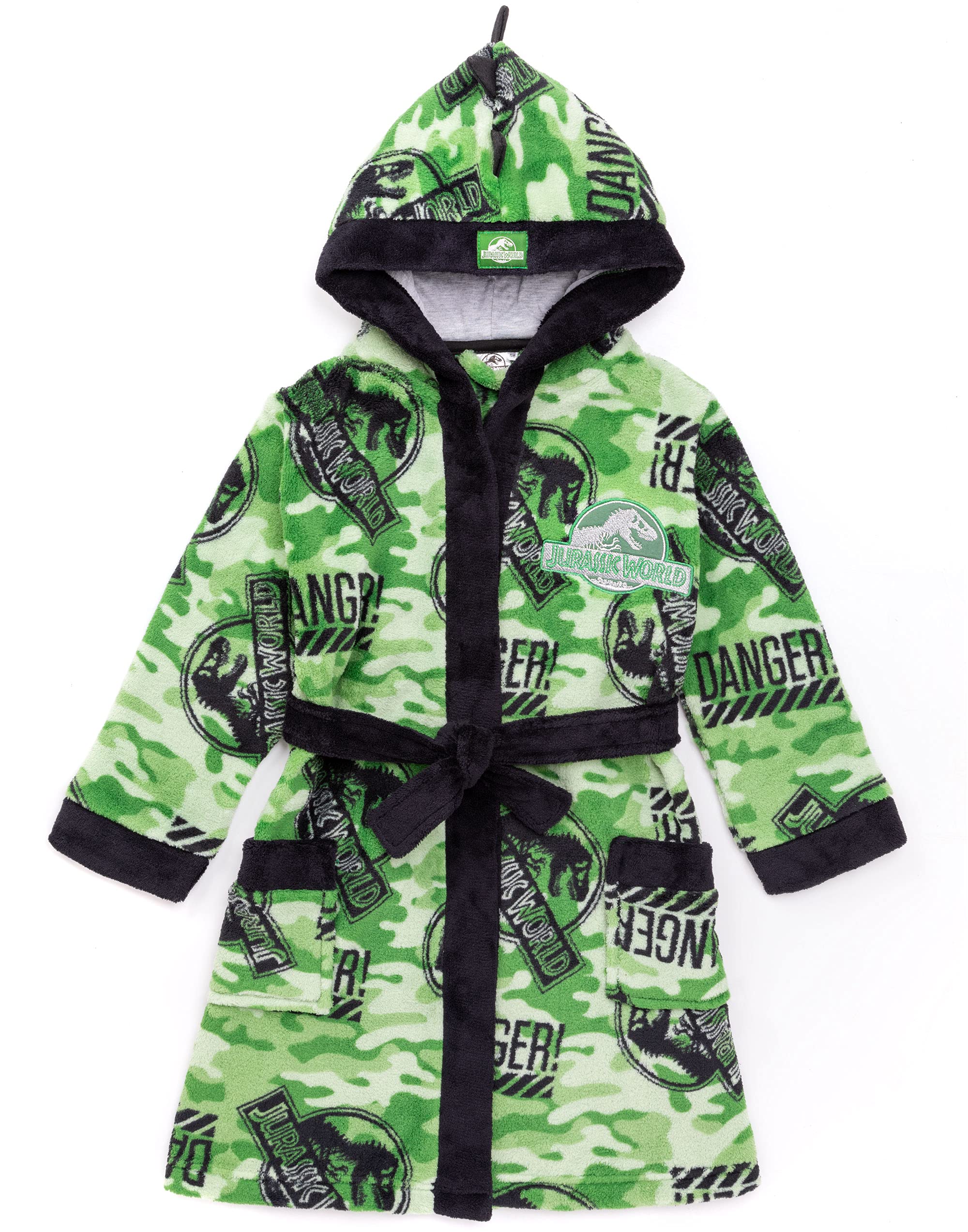 Jurassic World (8-9 Years) Bathrobe (Boys Green)