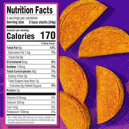 Miniatura 12 de Taco Bell Conchas de taco de sabor sazonado crujientes calientes, caja de 12 unidades (paquete de 2)