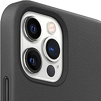 Vista 3 de Apple Funda de piel para iPhone 12 Pro Max con MagSafe - Negro