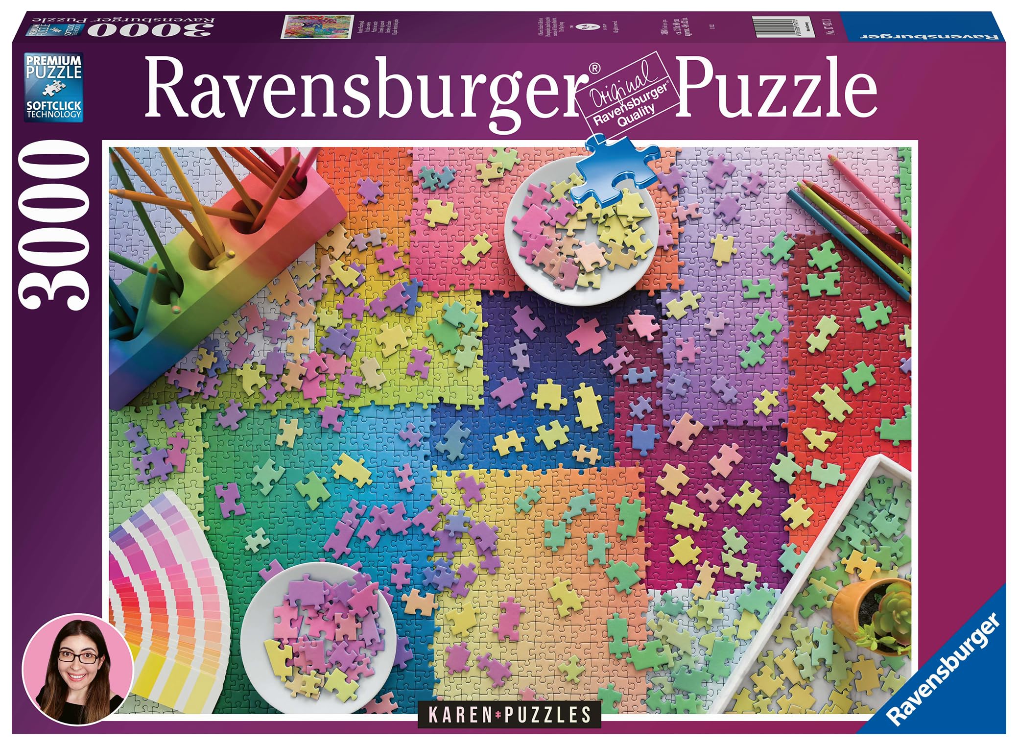 Ravensburger - Puzzle Arcoíris, Rompecabezas para Adultos, Regalo para Niños de 14+ Años, Juego Educativo y Estimulante, 3000 Piezas, 121x80cm