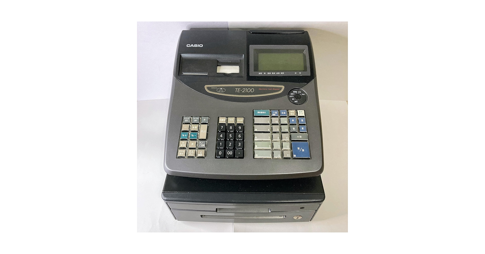 CASIO CE-2100 レジスター CASIO レジスター TE-2100 - メルカリ