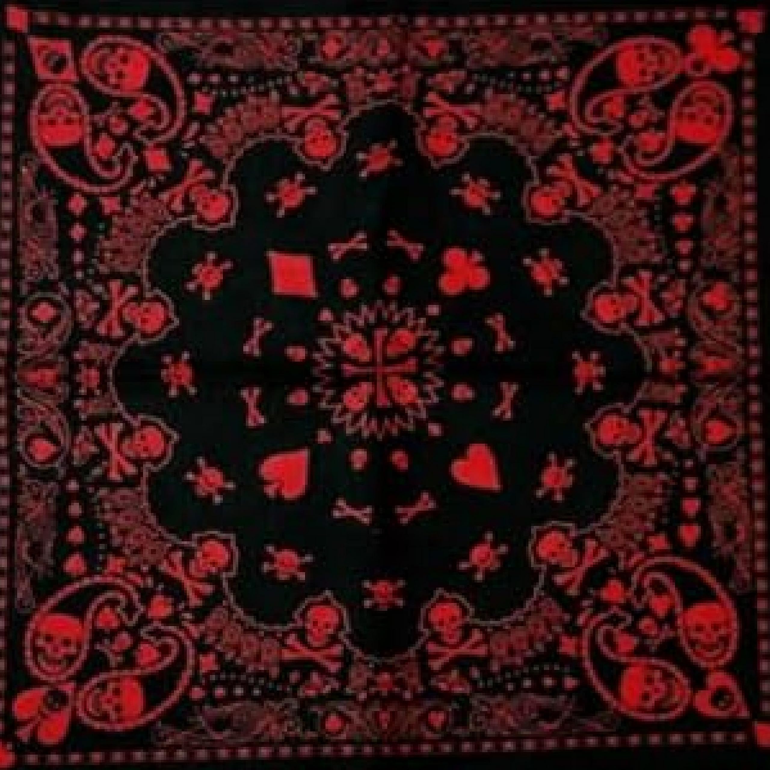 Skull Design Multifunctional Bandana's Headwear Neckwear Neckerchief Cycling Cowboy Scarf Head Neck Gaiter - Mens Womens Multipack Assorted Men Hair Pirate Bandana