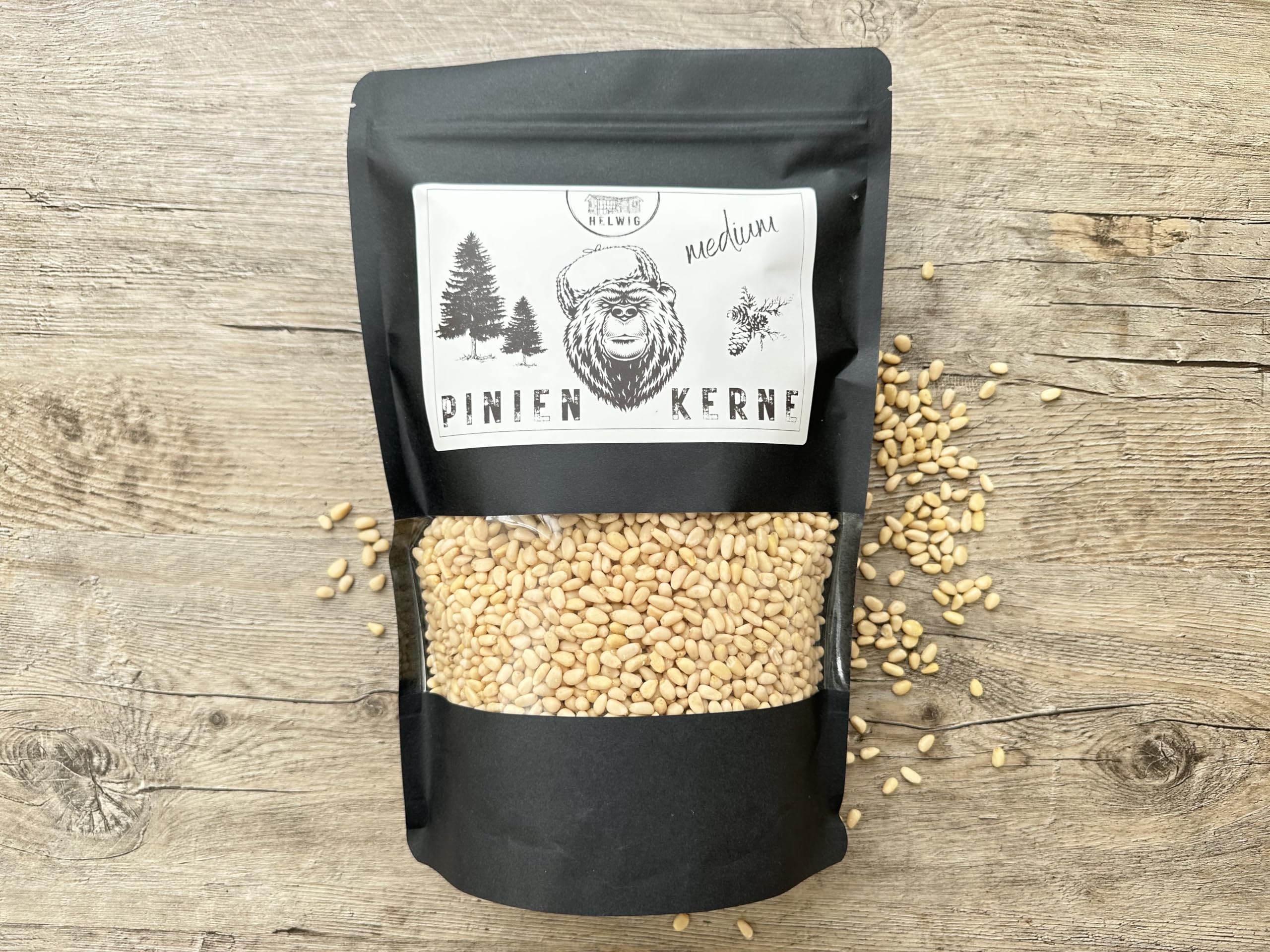 Helwig Pinienkerne, unbehandelt und naturbelassen 1000g