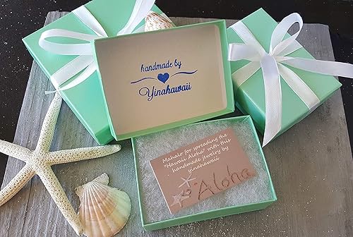 Miniatura 8 de Handmade in Hawaii, Ruby Red Heart Sea Glass wire wrap, Hibiscus and Natural pearl,"July Birthstone", (Hawaii Gift Wrapped, Customizable Gift