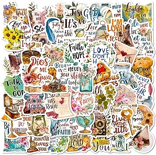 50Pcs Motivational Sticker, Inspirational Words Stickers for Teens Adults Students Employees Vinyl Encouraging Positive Affirmation Stickers for Water Bottles Laptop Scrapbook (Inspirational Words)