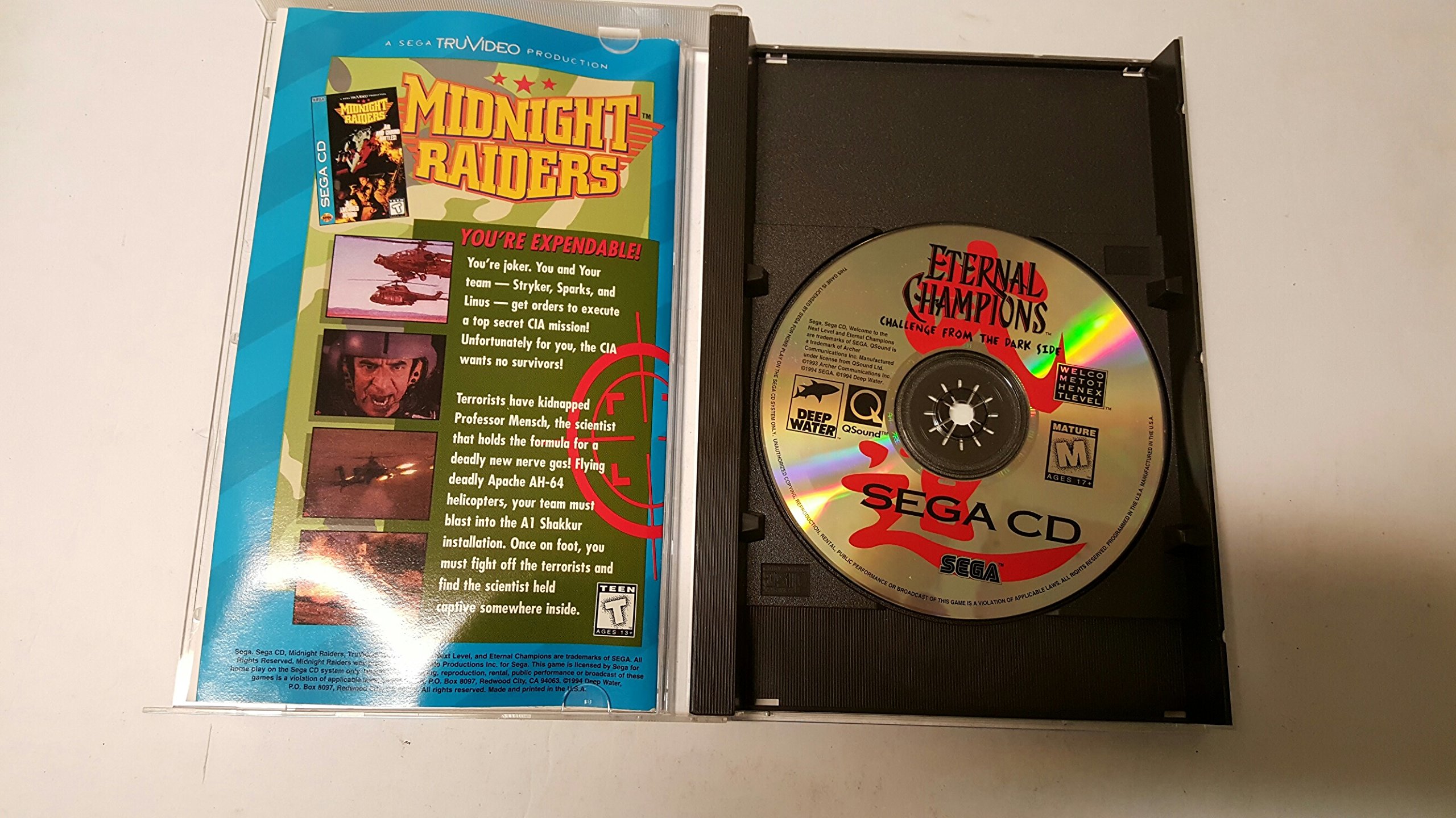 Amazon.com: Eternal Champions, Challenge From the Dark Side (Sega