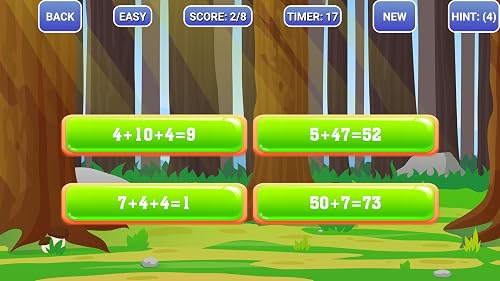 Math Fault Puzzle - Find the right Math statement – vue 6