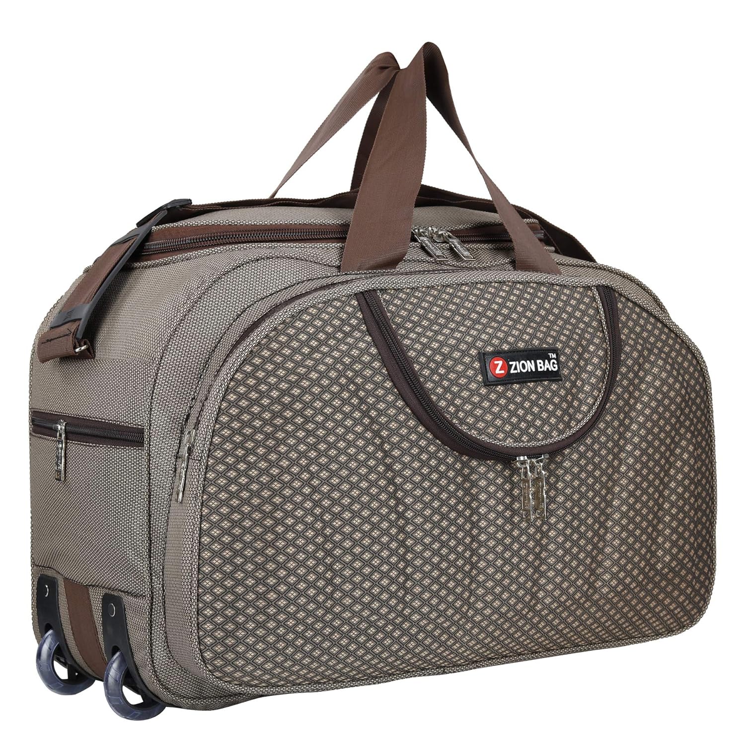 Buy Zion Bag Polyester Lightweight 40 L Waterproof Brown Unisex Travel