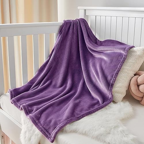 Miniatura 278 de BEDELITE Fleece Blanket White Throw Blanket for Couch & Bed, Luxury Plush Cozy Fuzzy Blanket 50" x 60", Super Soft Warm Lightweight Throw Blanket