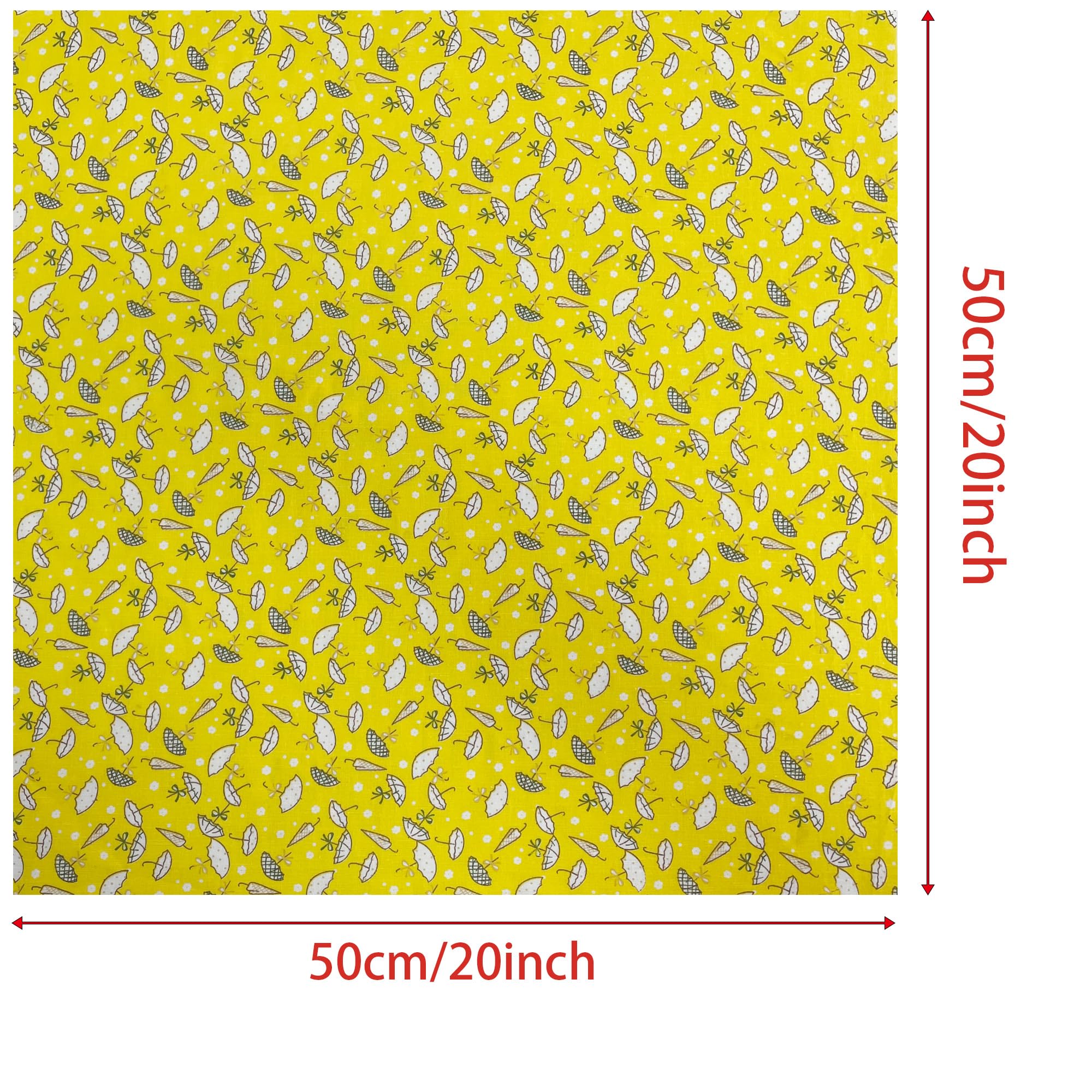 Fagotti Di Tessuto Aubliss – 8 Pezzi 50x50 Cm, 100% Cotone, Fantasie Miste Per Patchwork