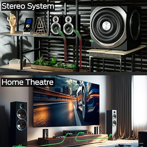 Miniatura 9 de Monster XP QuickLock - Enchufes tipo banana autoengarzados para cable de altavoz con contactos de oro de 24 quilates, 2 pares (4 en total), ideales