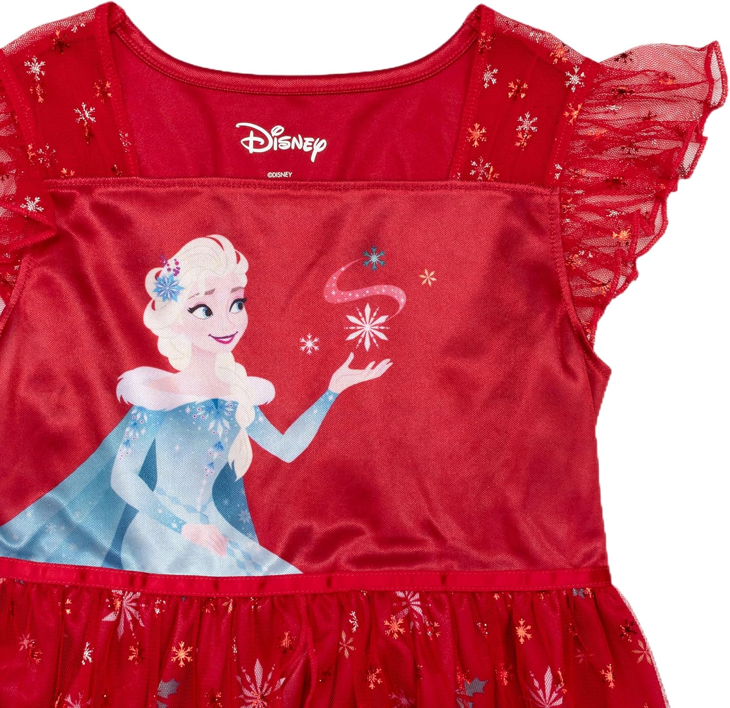 Disney girls Frozen Fantasy Gown Nightgown - Image 3