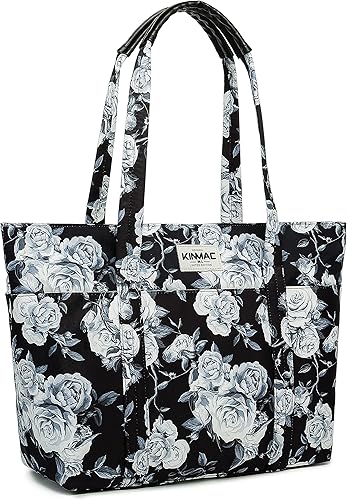 Miniatura 8 de Kinmac Bolsa de mano para laptop con asa superior, bolsa de trabajo para computadora portátil de hasta 15.6 pulgadas