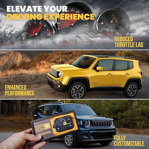 Miniatura 6 de PEDAL COMMANDER Controlador de respuesta del acelerador para Jeep Renegade 2015+ - Compatible con: Sport, Latitude, Limited, Trailhawk, Upland, High