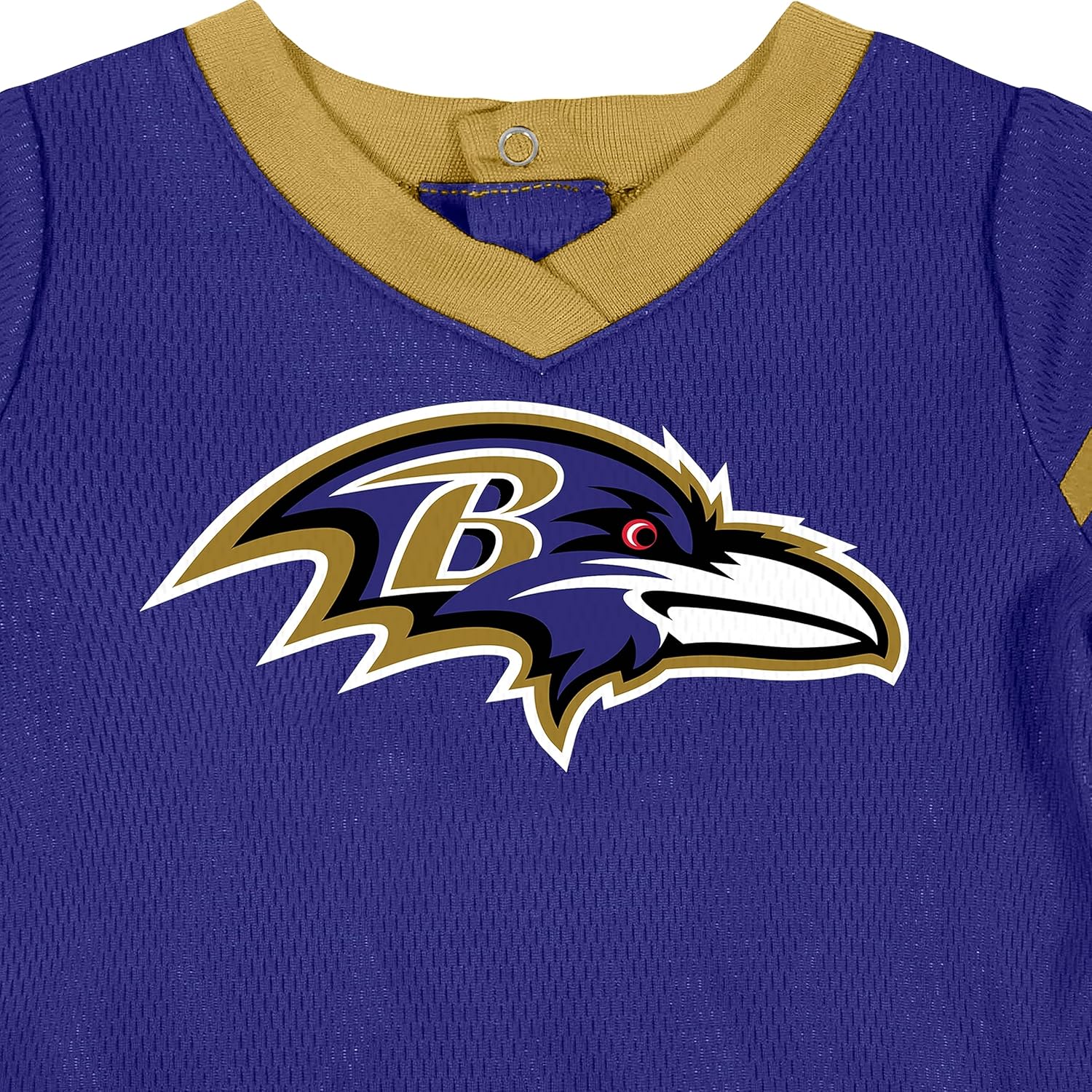 NFL Baby Girls' Dress & Diaper Cover, Baltimore Ravens, 18 Months