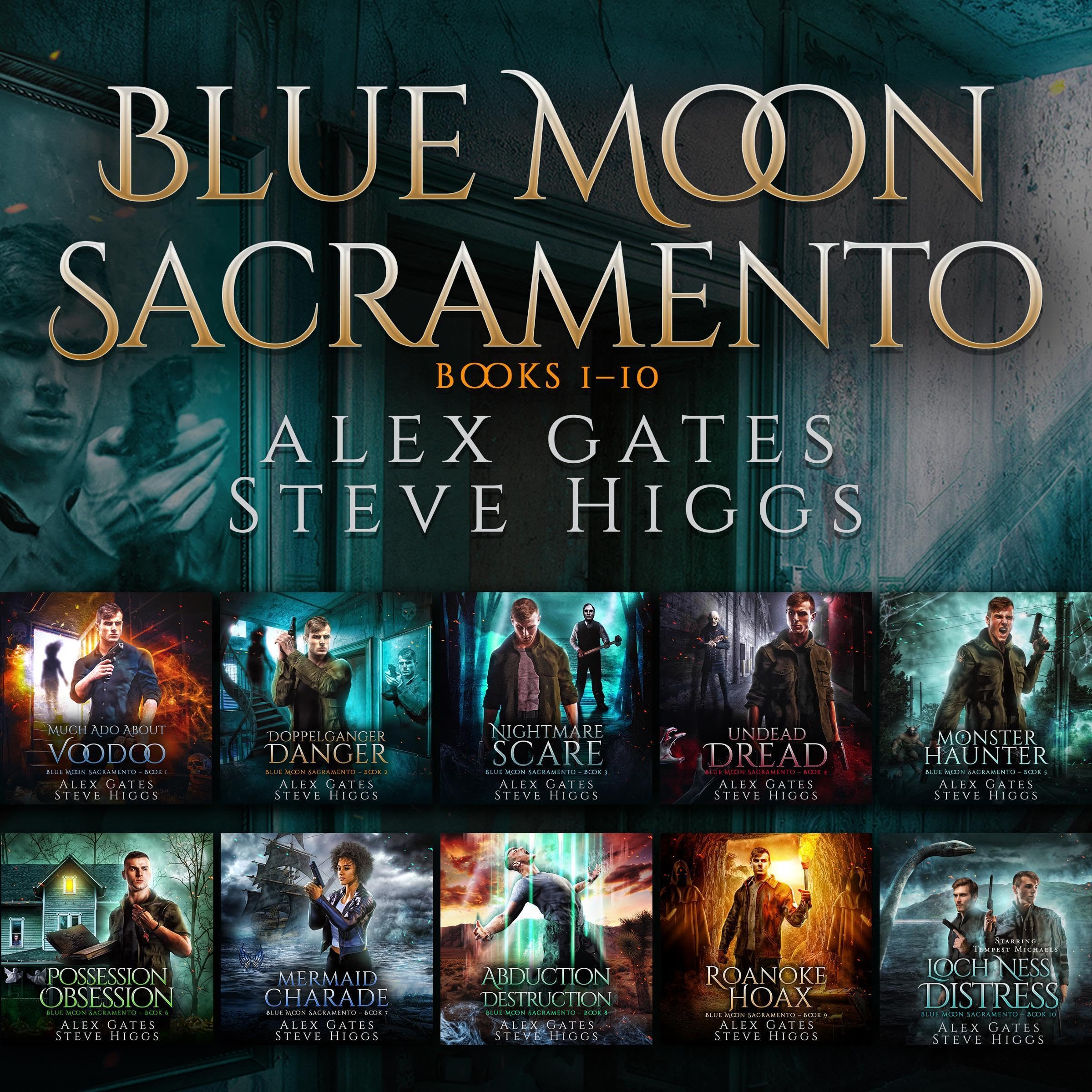 Cover art for Blue Moon Sacramento, Books 1 -10: The Complete Series in One