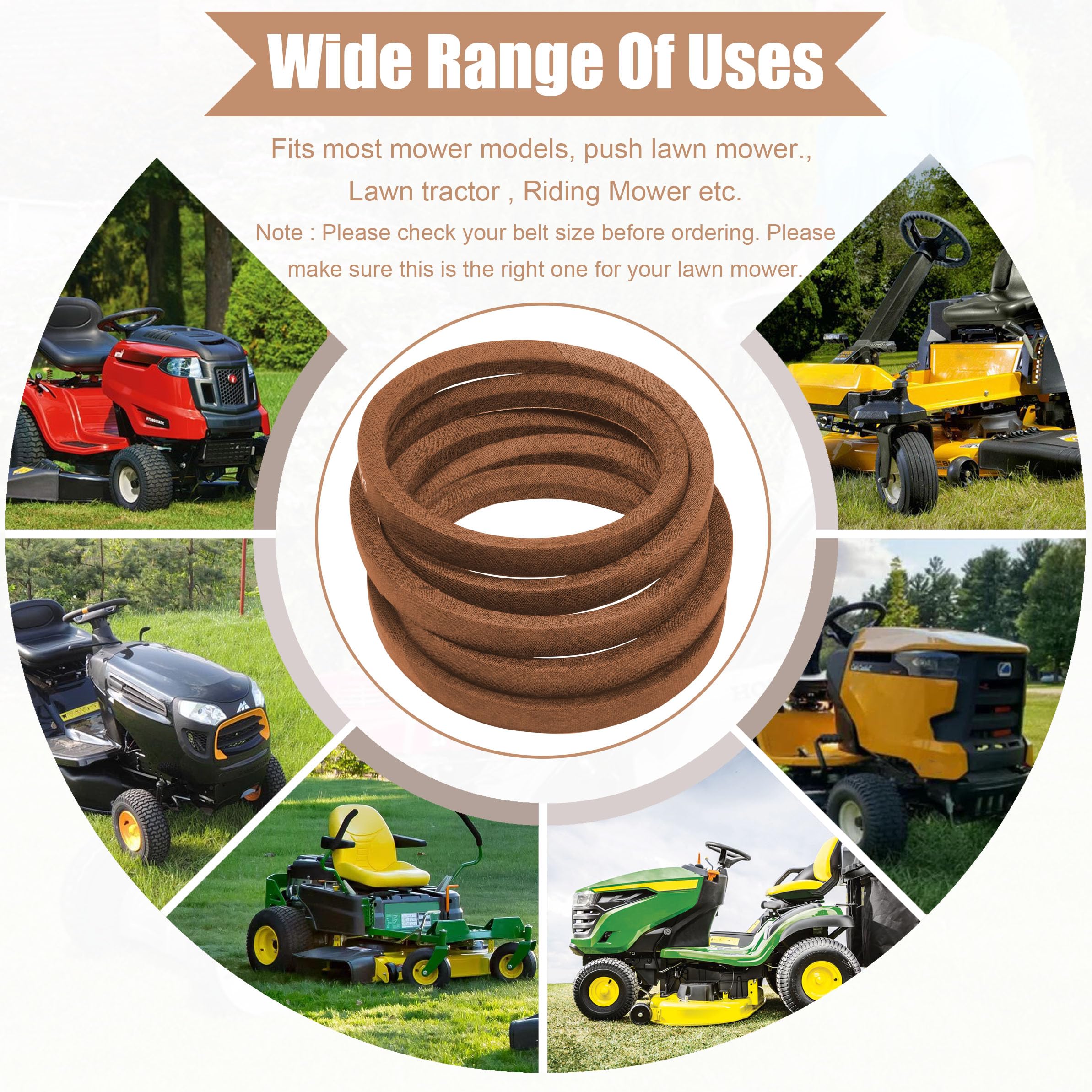 Lawn Tractor 174883 Belt Husqvarna Craftsman Model 917 Deck Belt