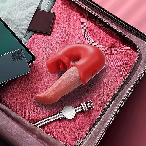 Miniatura 8 de Juguetes sexuales para adultos para mujeres - KERERO vibrador de consolador 3 en 1, juguete sexual de rosa con 10 modos de vibración, oclusión y