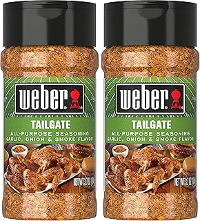 Weber Ultimate Tailgate Seasoning, 3.7 Ounce Shaker (Pack of 2)
