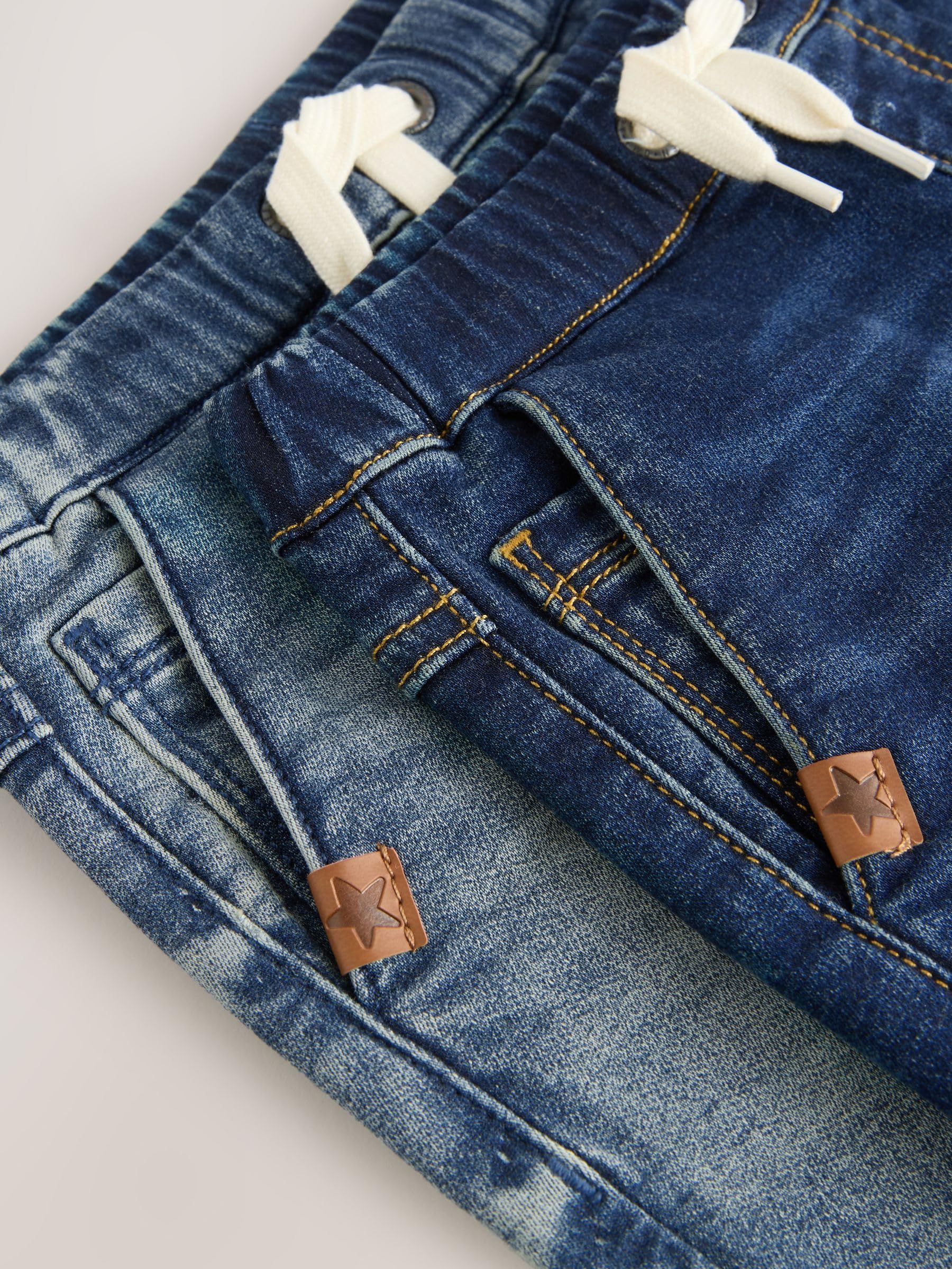 NEXT Jungen 2er-Pack Jogger-Jeans mit Komfort-Stretch 62-122