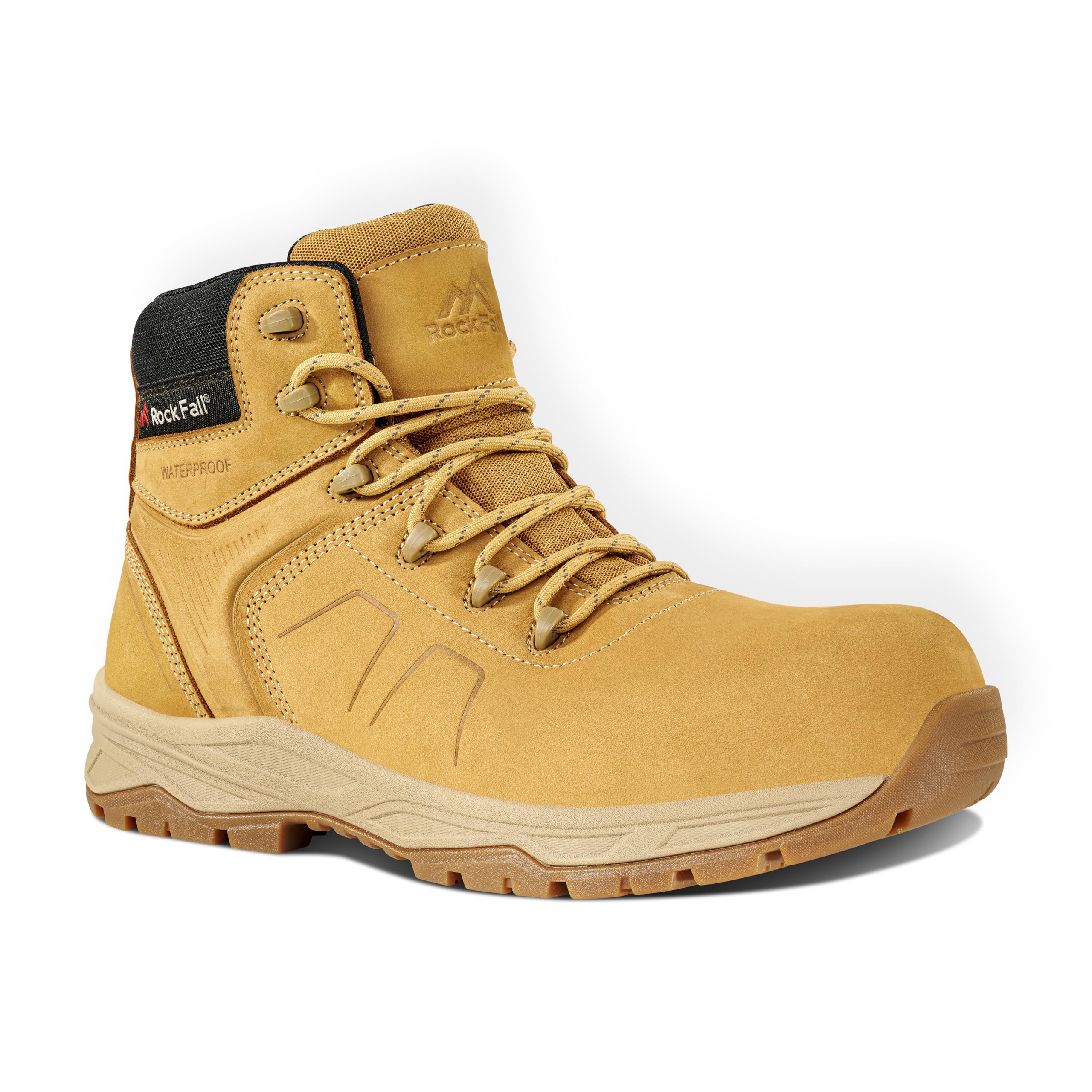 Rock Fall RF585 Ontario Honey Waterproof Safety Boot Honey UK11 Colour