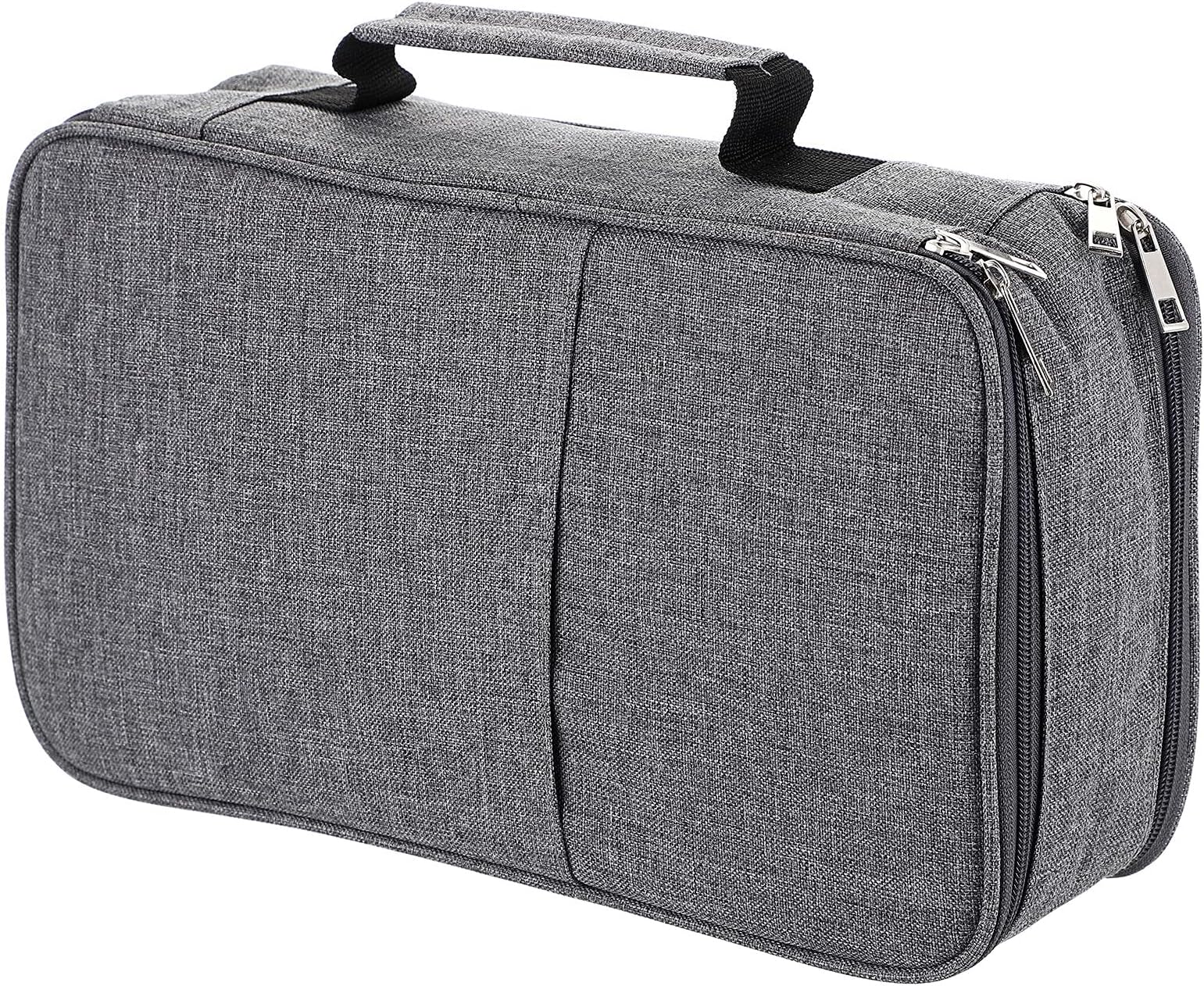 360 Slots Dual Zippers Pencil Case