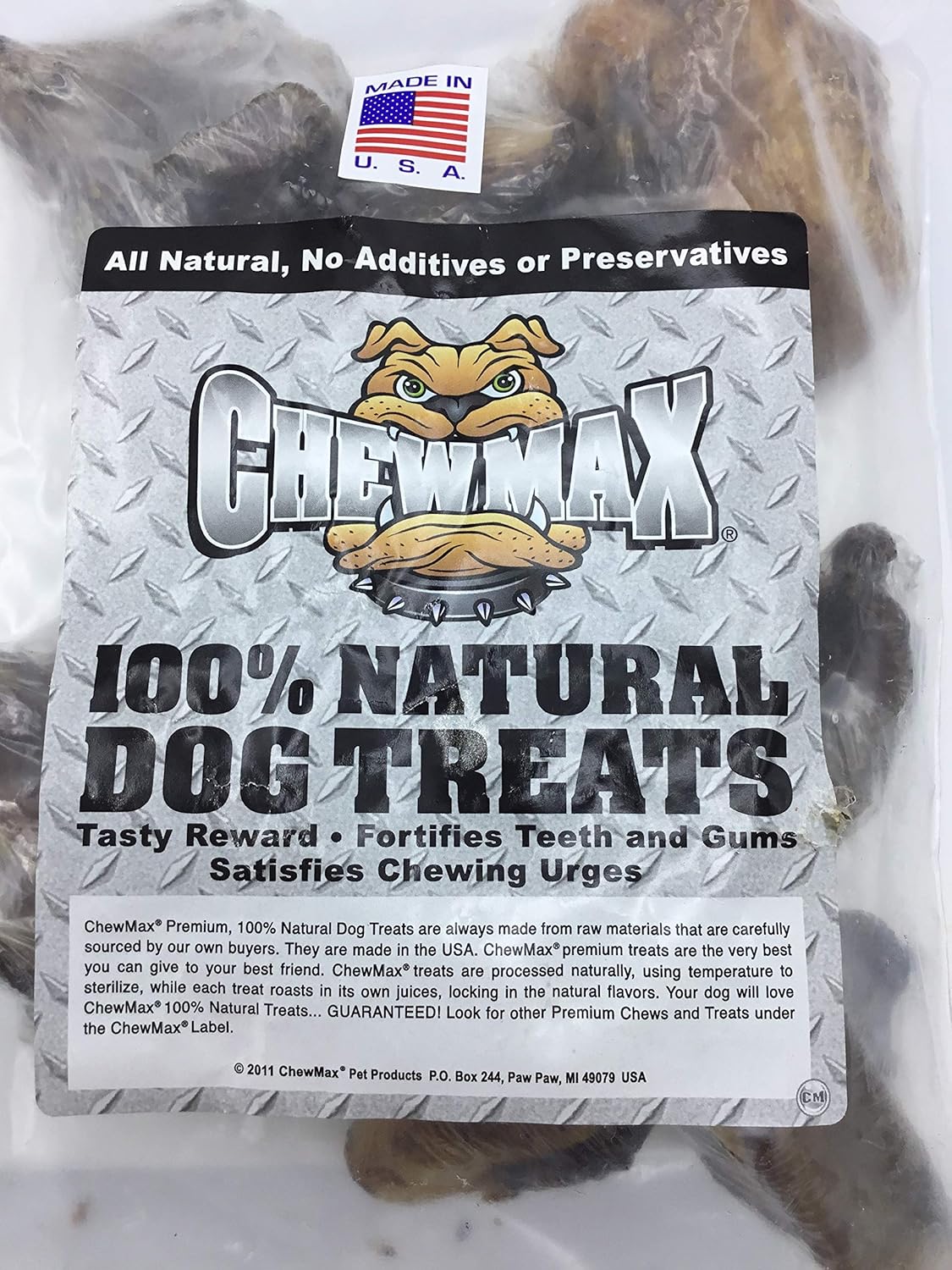 10 Pack 100% Natural Beef Knee Caps Made in The USA