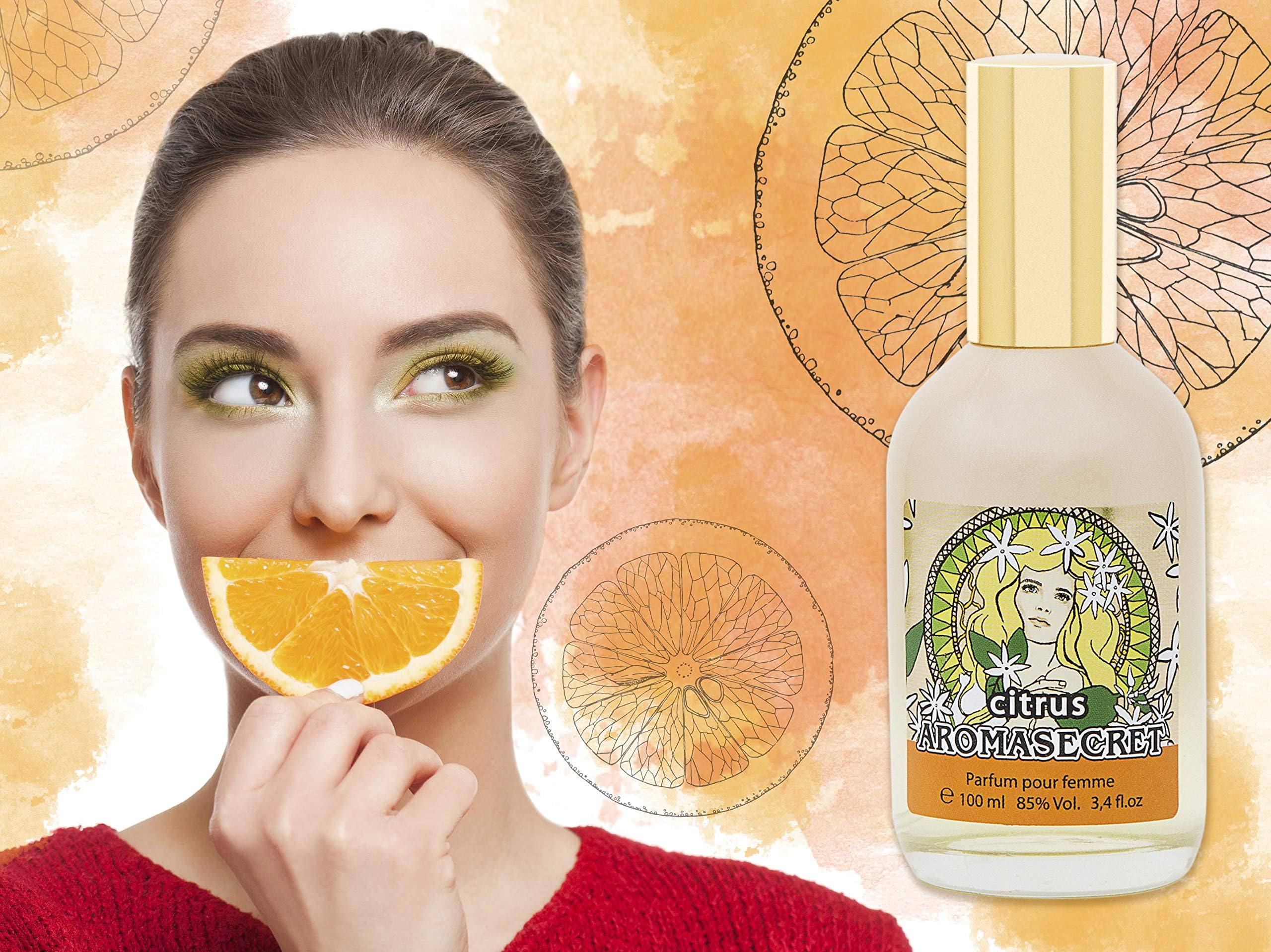 SERGIO NERO AROMASECRET ● Perfume for Women/Femme, bottle 100 ML (3.4 Fl.oz.) ● NEW Perfume Conception (CITRUS)